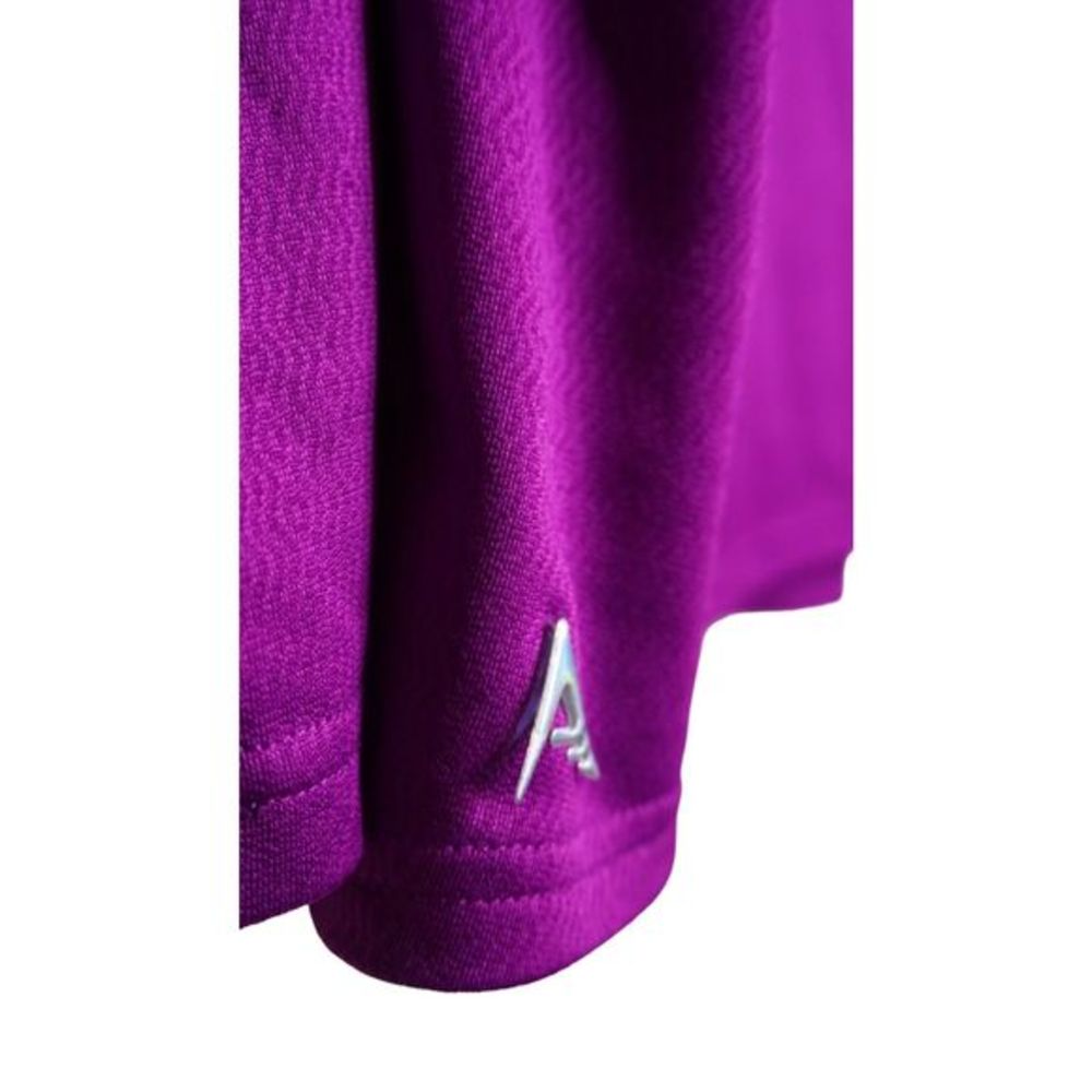 Antigua Women's Purple Sz‎ Large 1/4 Zip Pullover Sweatshirt Jacket - Picture 5 of 7